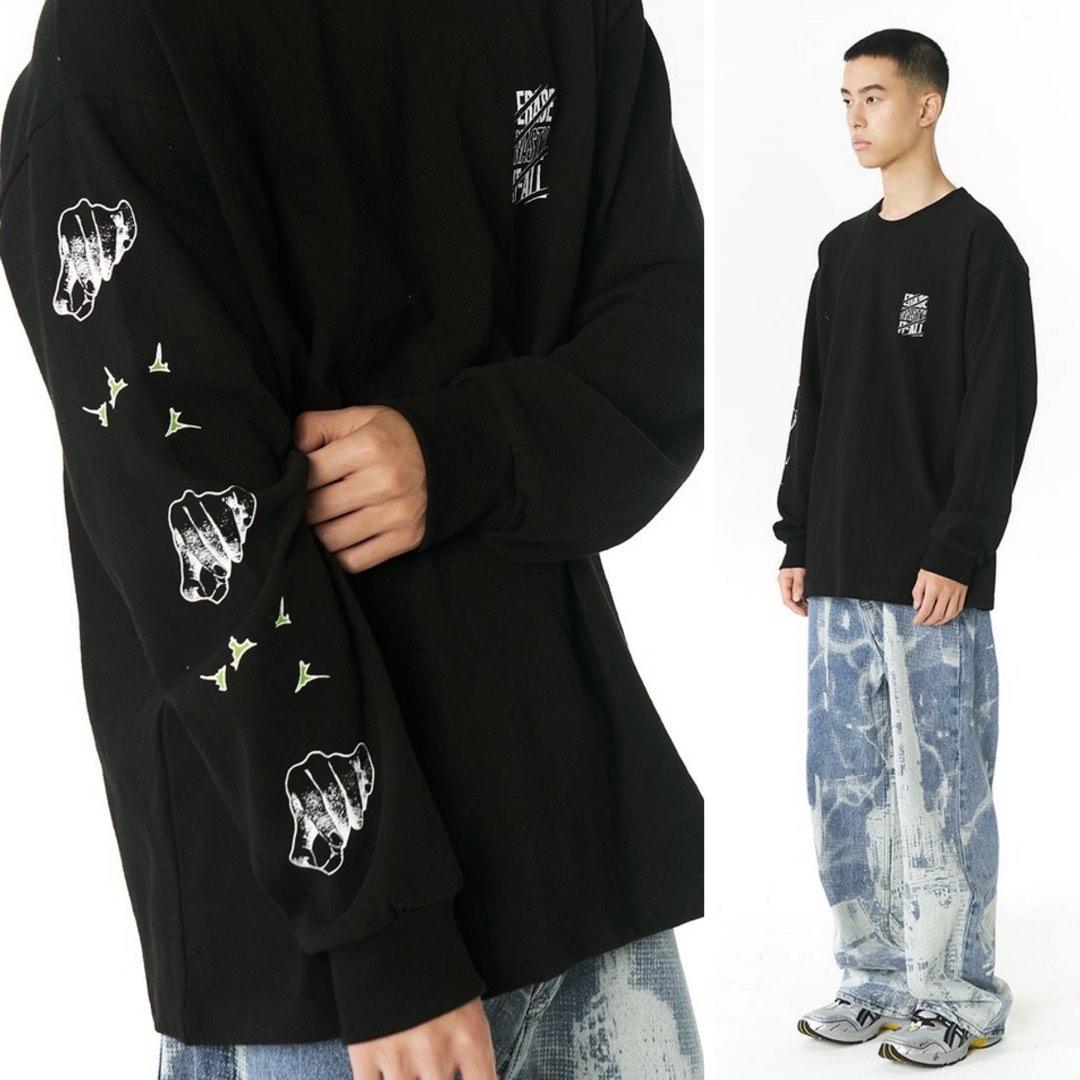 ★送料・関税込★NASTYKICK★Bungy Longsleeve★Tシャツ★ NASTYKICK NS+K Bungy Long Sleeve T-Shirt, Men's Fashion