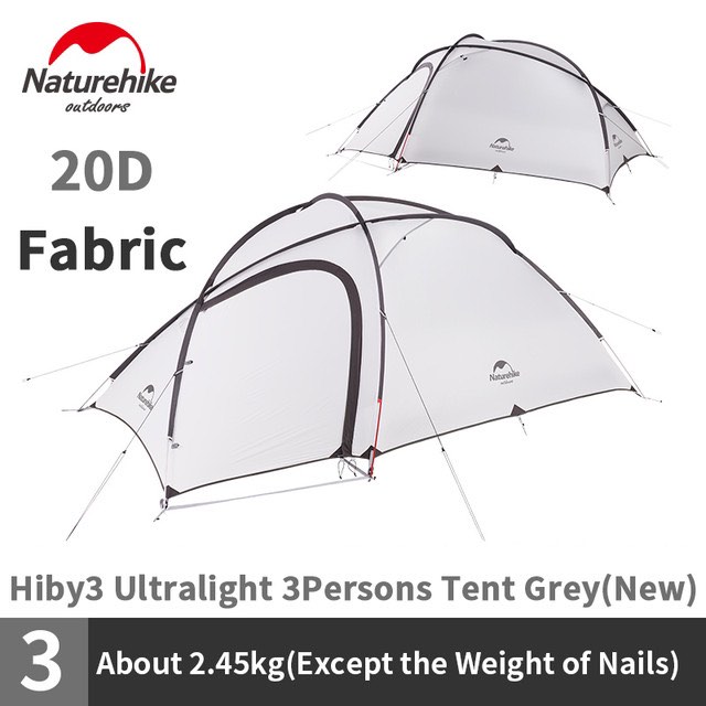 naturehike hiby 3 tent, 運動產品, 行山及露營- Carousell