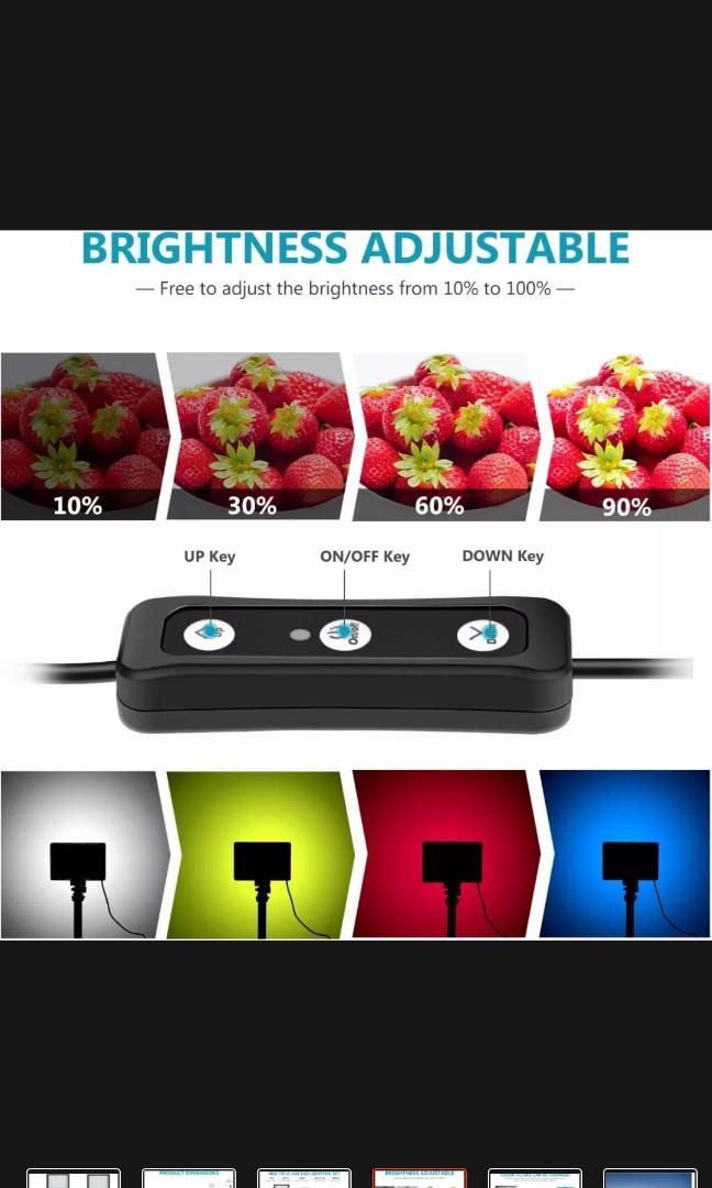 Neewer ZC 10S LED light for live show with Tripod stand lighting set