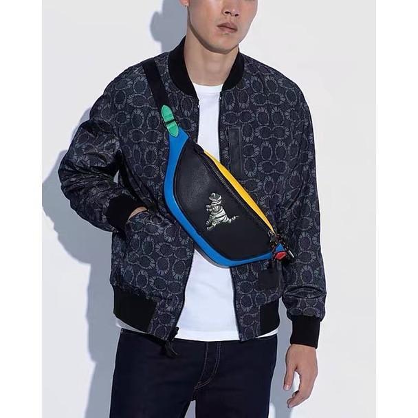 New Coach Original Coach C6928 Rexy C7248 Rexy Yellow League Belt Bag Men Crossbody Chest Waist Pouch Bag with Full Set of Coach Package Luxury Bags Wallets on Carousell