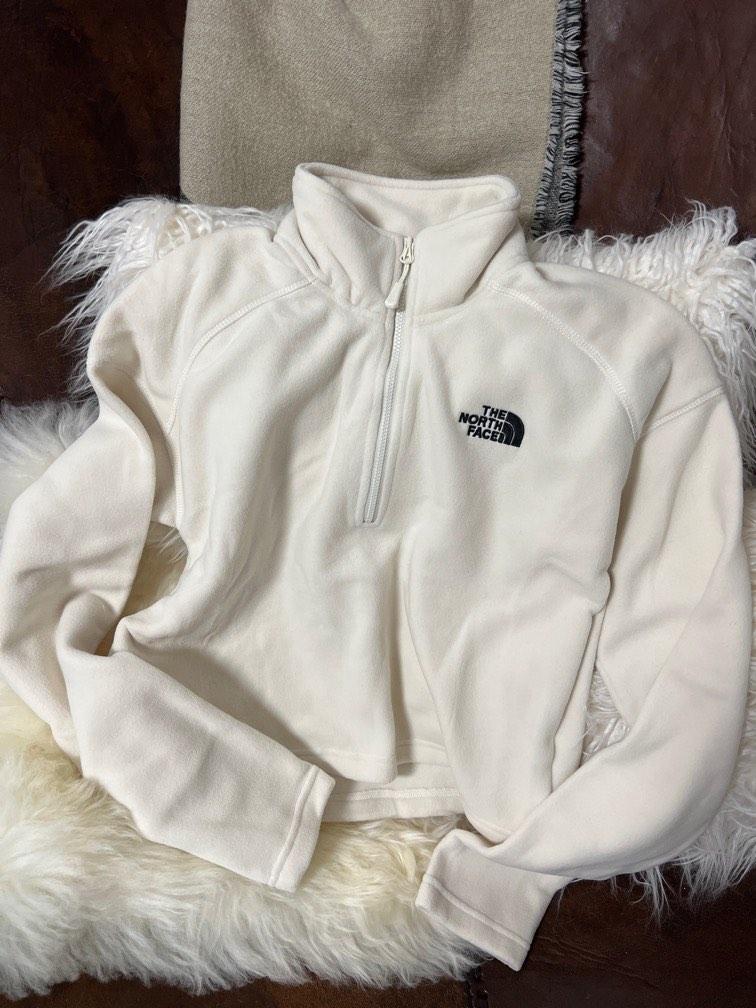 ⭐️NEW⭐️The North Face 100 Glacier 1/4 zip cropped fleece jacket