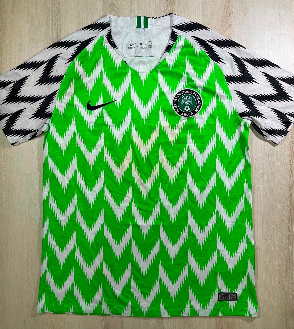 Nike nigeria 2018 home hotsell shirt