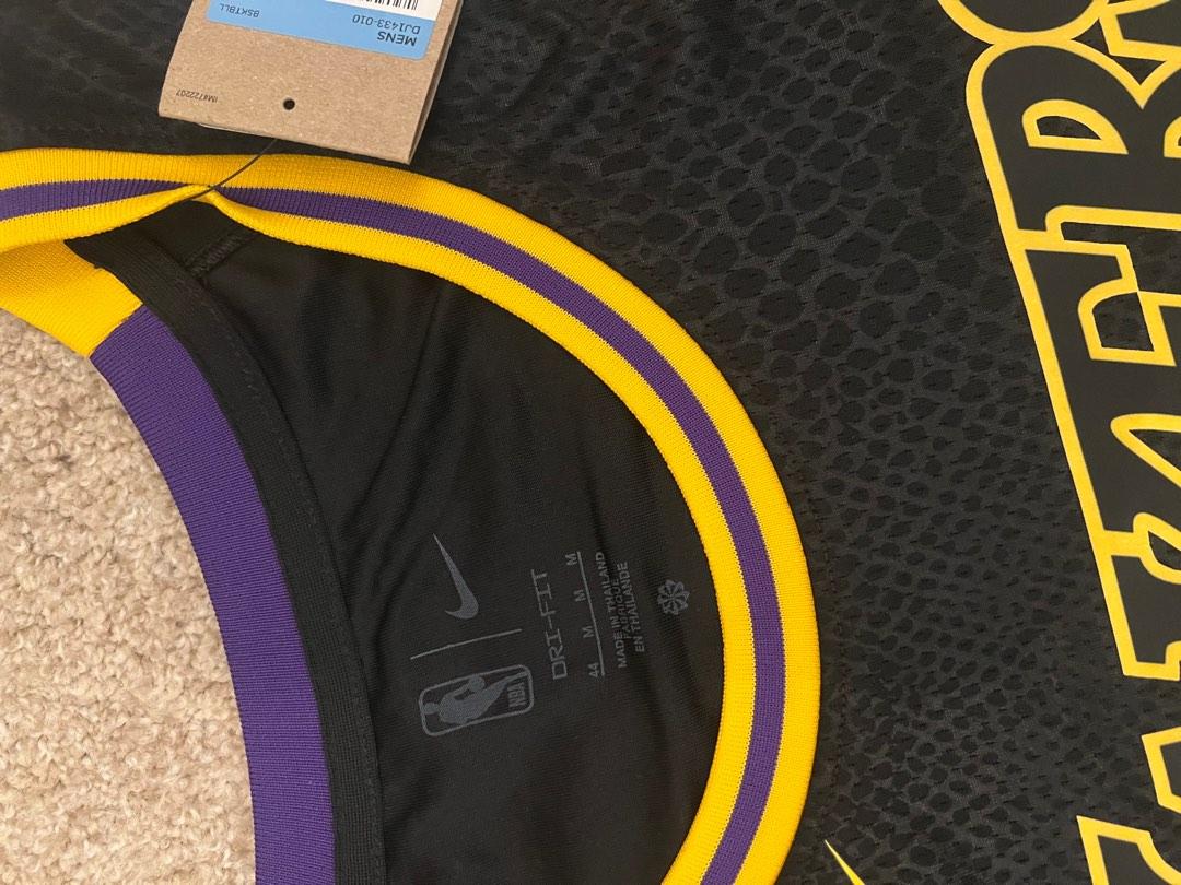 anthony davis mamba lakers jersey