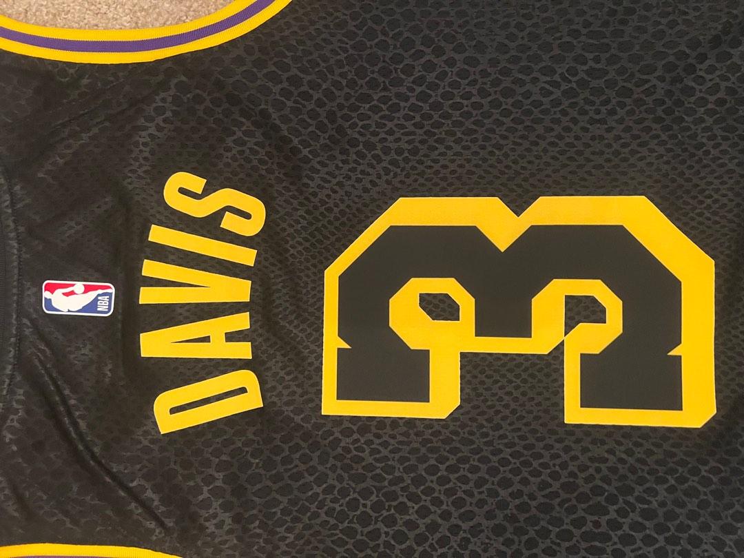 anthony davis mamba lakers jersey