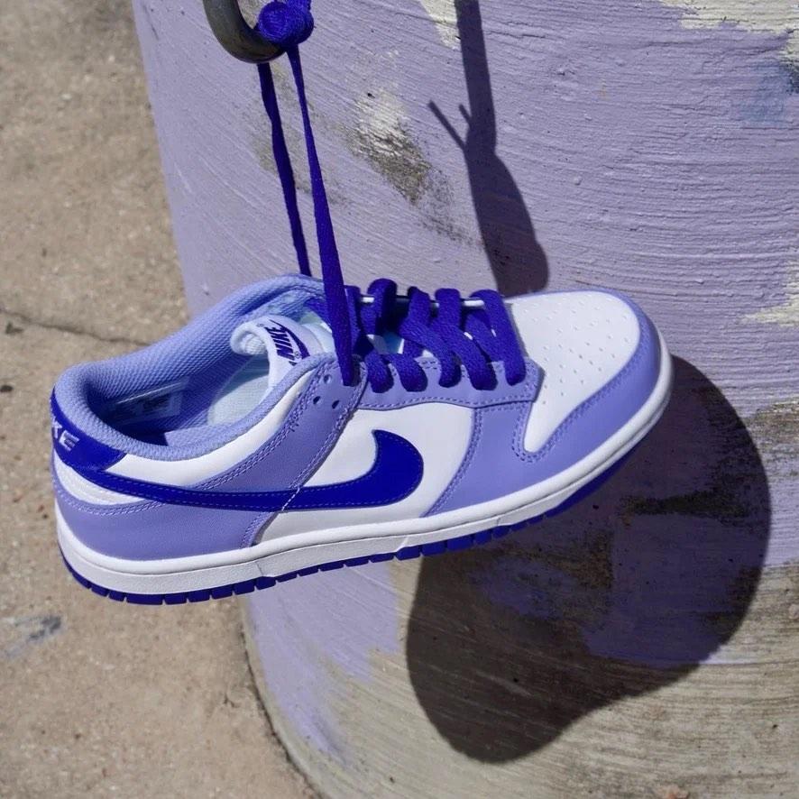 Blue purple nike on sale