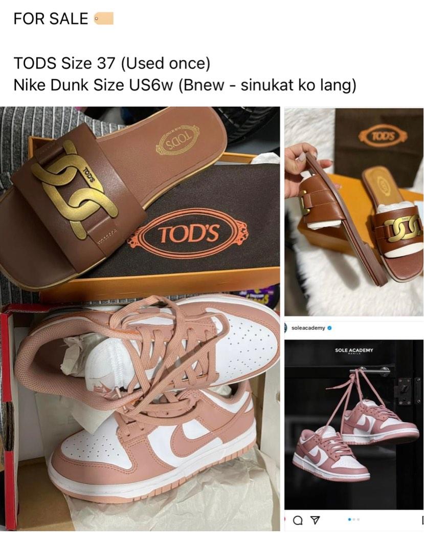 Nike Dunks (Category: Sneakers) located in Taguig. Submitted by kkstuff_ (Listing ID 1193549515, Image 1). Description: Nike Dunks Pink Brand New got it from Sole Academy .