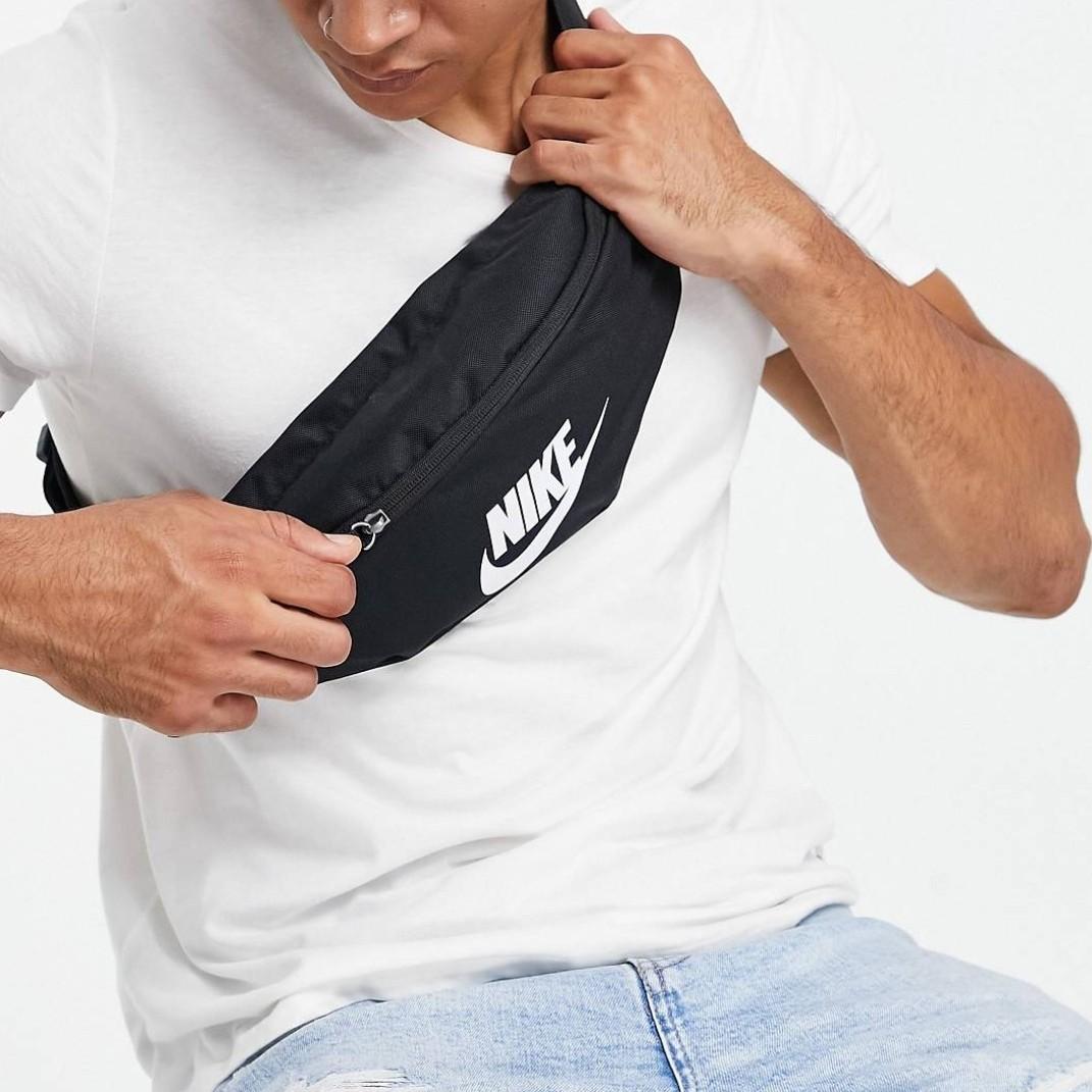 Nike Heritage Bum Bag Waist Pouch in Black Women s Fashion