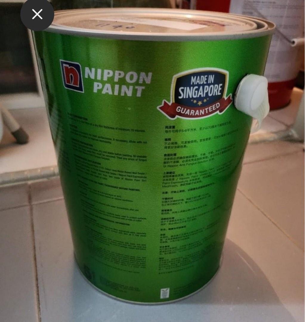 Nippon paint medifresh apple white, Furniture & Home Living, Home Decor