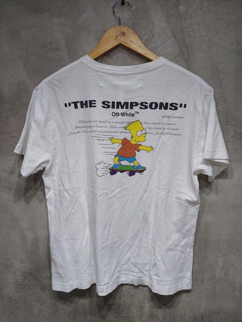 Off white hot sale homer simpson