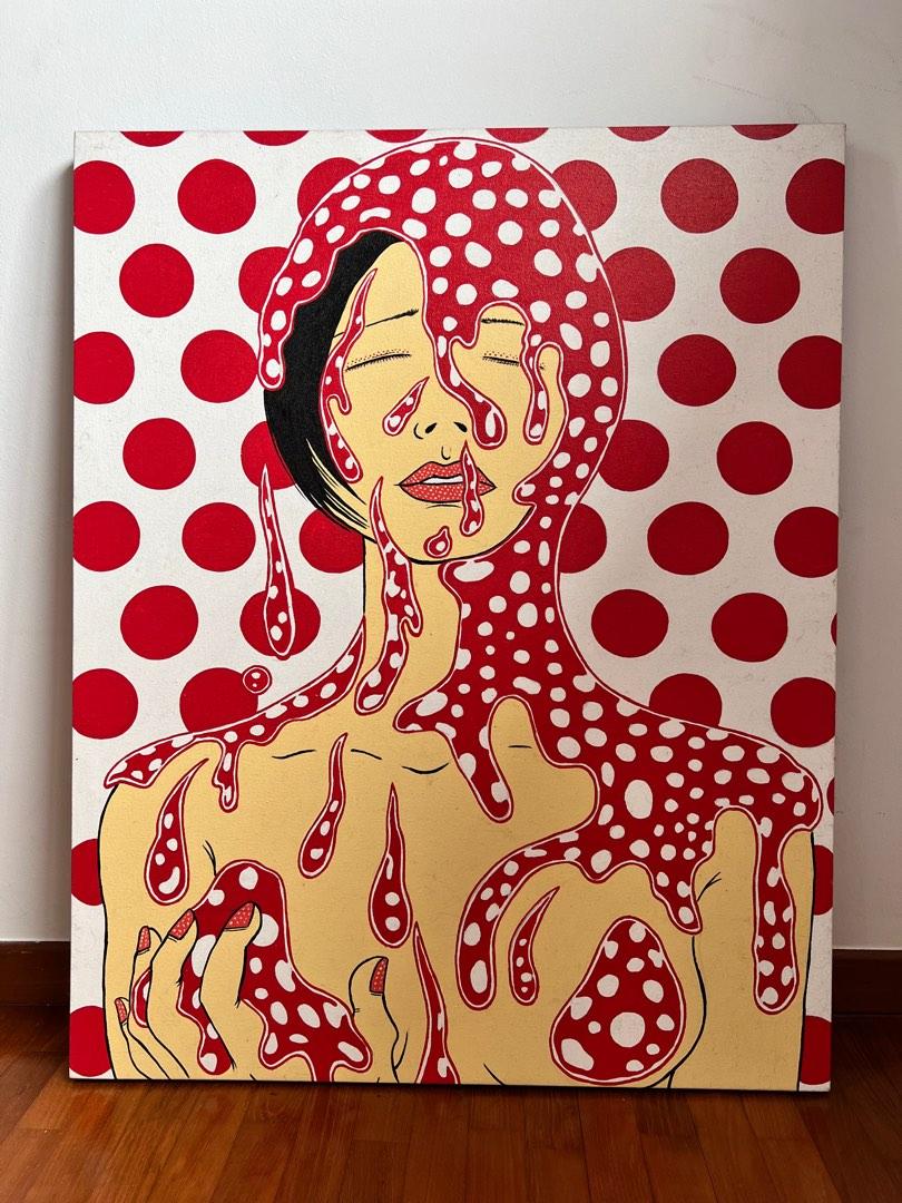 oil painted wall decor, Furniture & Home Living, Home Decor, Wall Decor