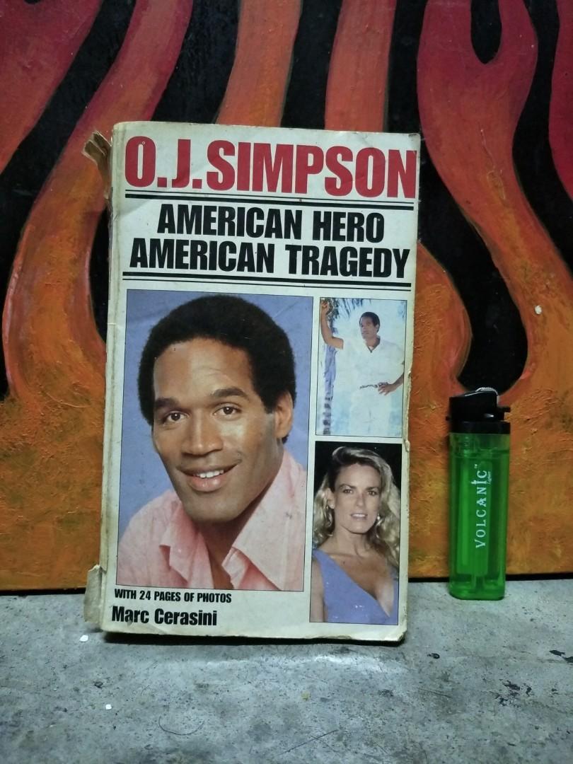 O.J Simpson American Hero American Tragedy Book by Marc Cerasini