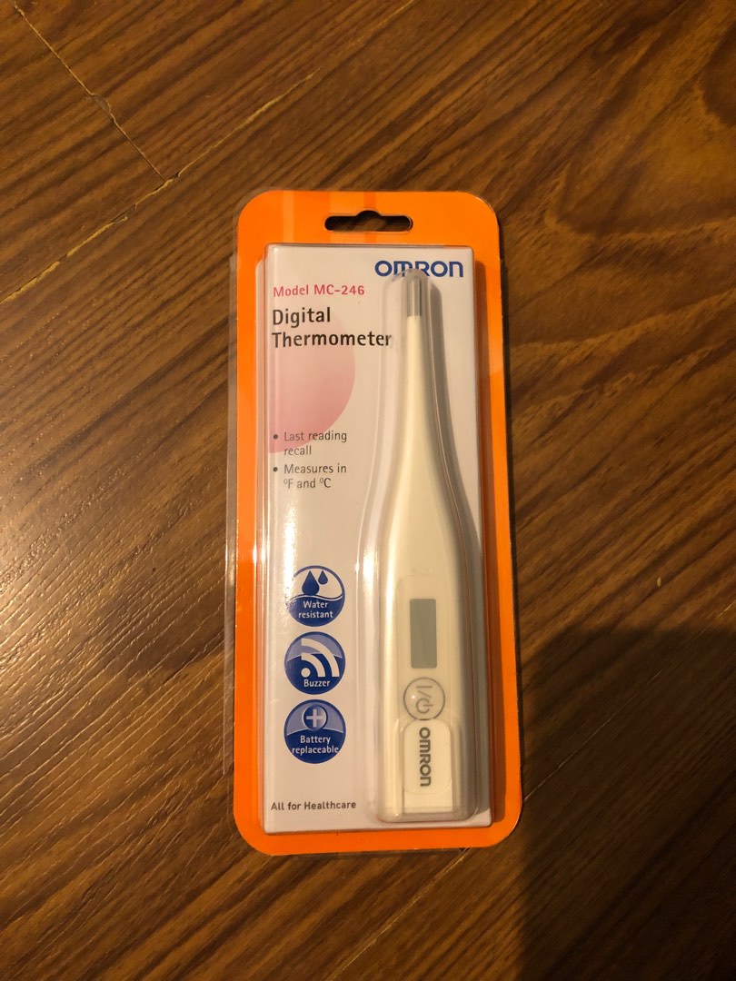 Omron Thermometer, Health & Nutrition, Thermometers on Carousell
