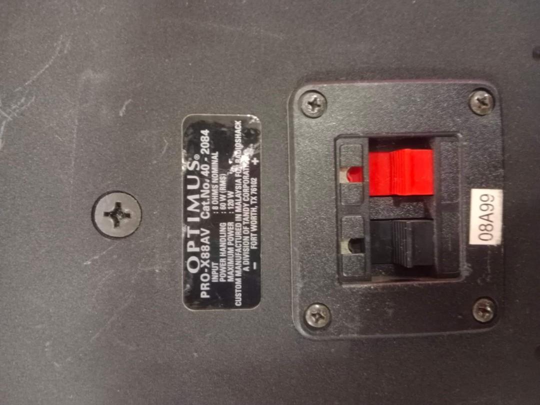 Optimus speaker, Audio, Soundbars, Speakers & Amplifiers on Carousell