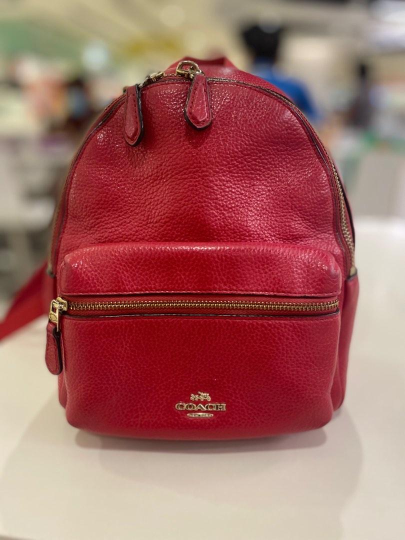 Original Coach Mini Charlie Backpack, Women's Fashion, Bags & Wallets
