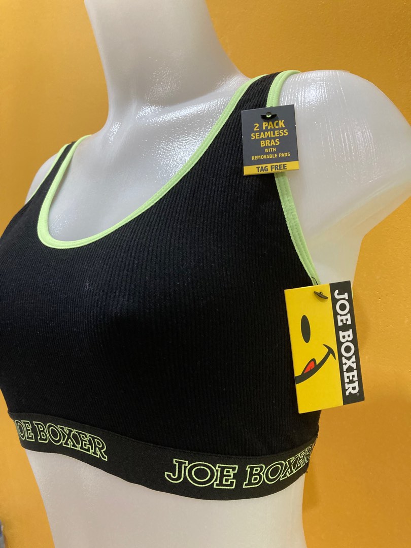 Joe Boxer Sports Bras  Joe boxer, Sports bra, Bra