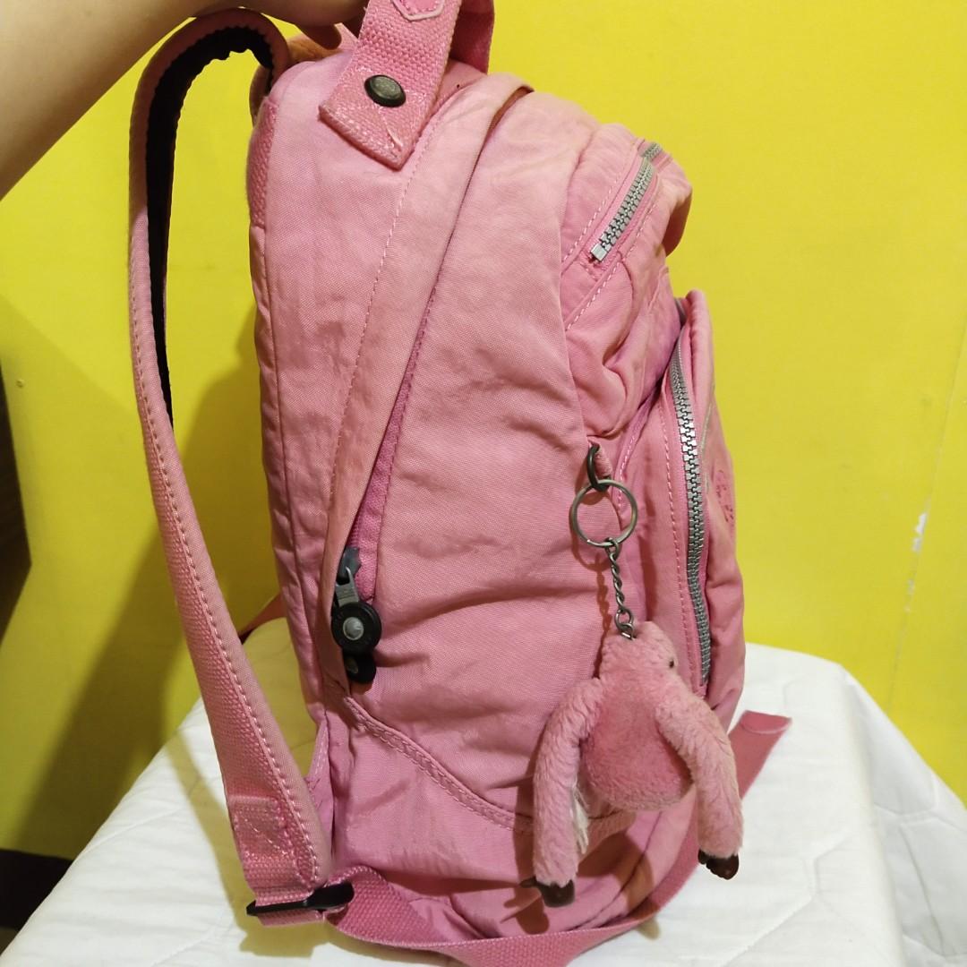 Original kipling pink backpack authentic branded, Luxury, Bags