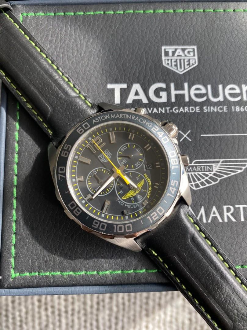 Tag f1 aston top martin watch