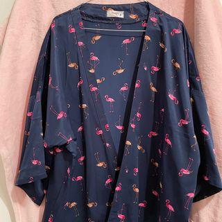 Outer Navy Flamingo