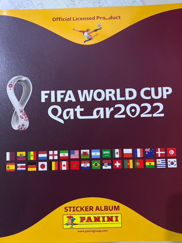 set] Panini FIFA World Cup 2022 Qatar soft cover sticker