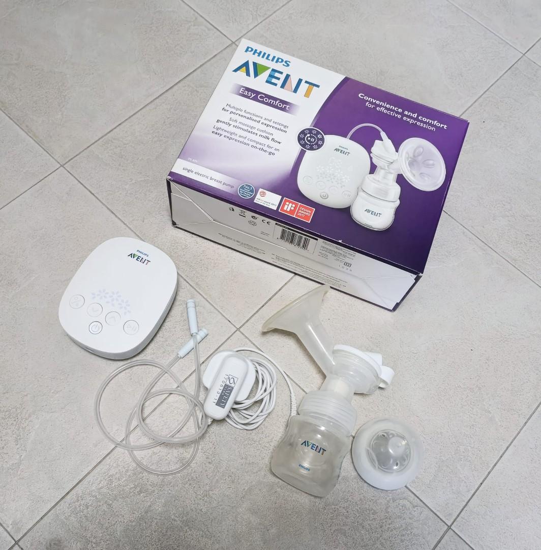 Comfort single electric breast pump sales
