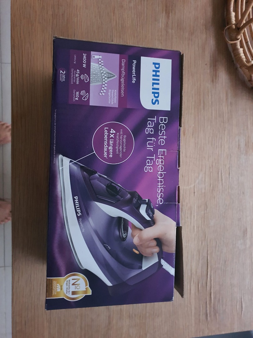 Philips Iron, TV & Home Appliances, Irons & Steamers on Carousell