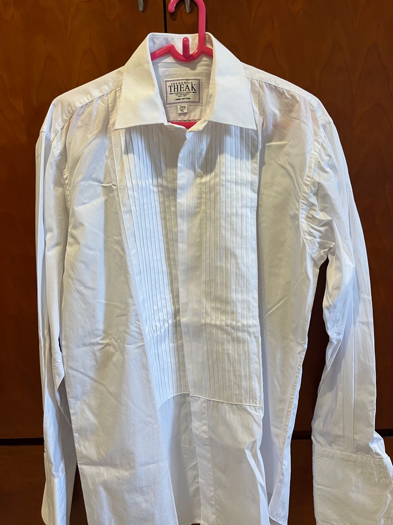 Pleated shirt for formal dinner, Men's Fashion, Tops & Sets, Formal