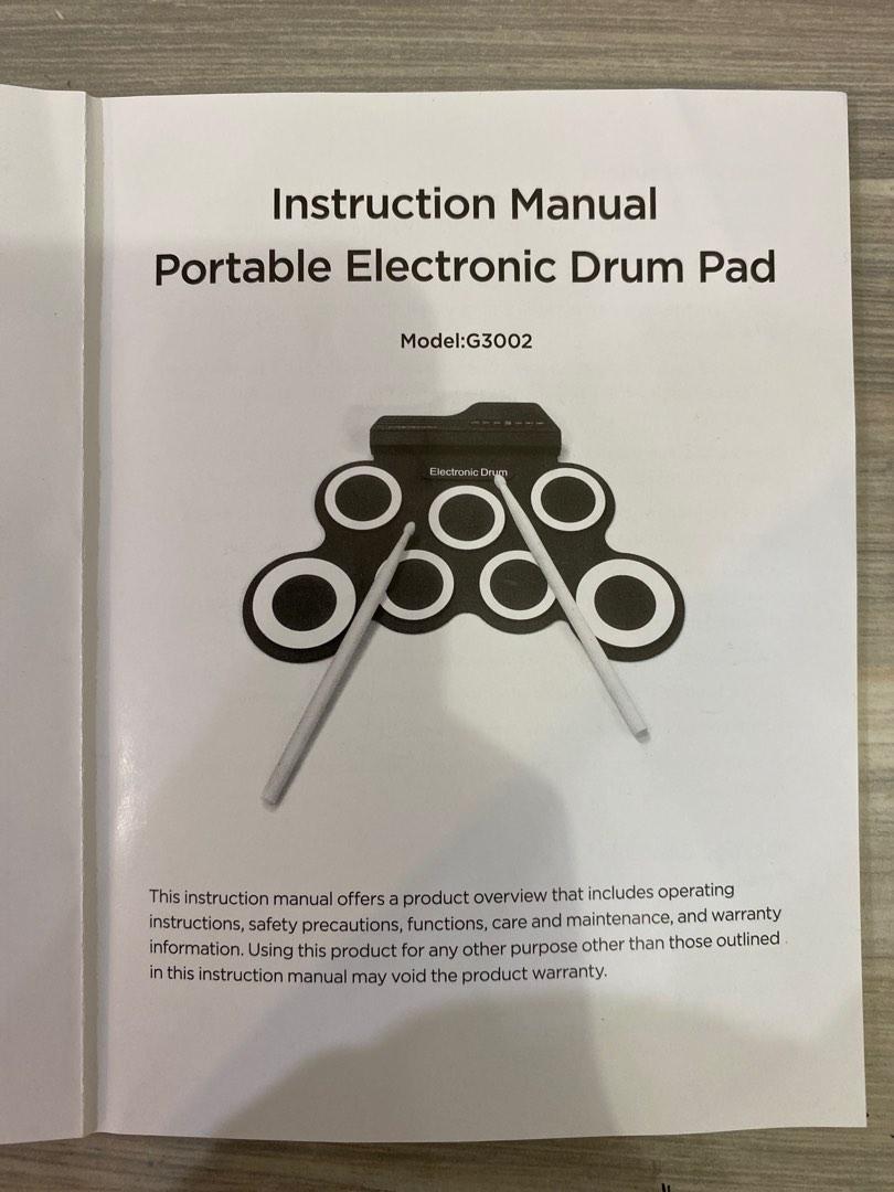 G3002 digital shop drum
