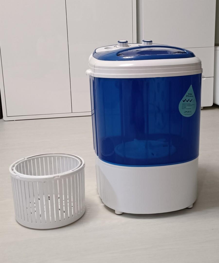 Powerpac Mini Washing Machine 1.5kg, TV & Home Appliances, Washing