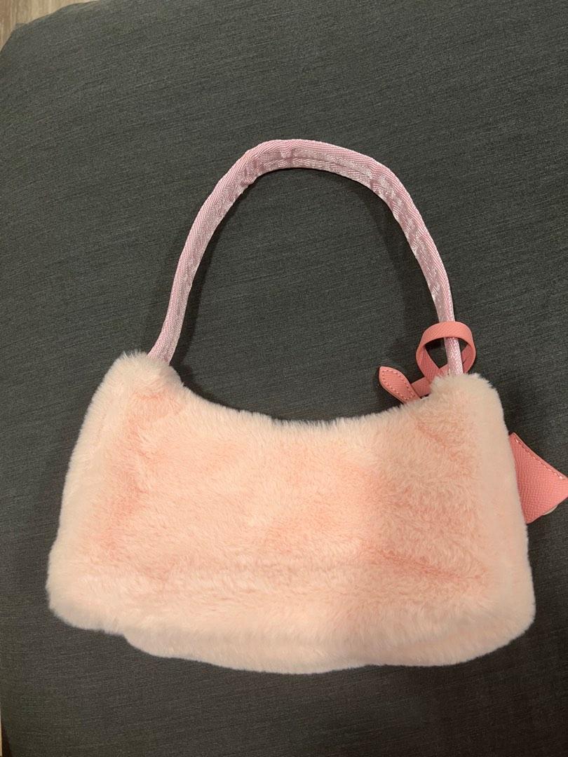 Prada Fluffy Hobo Bag, Women's Fashion, Bags & Wallets, Purses