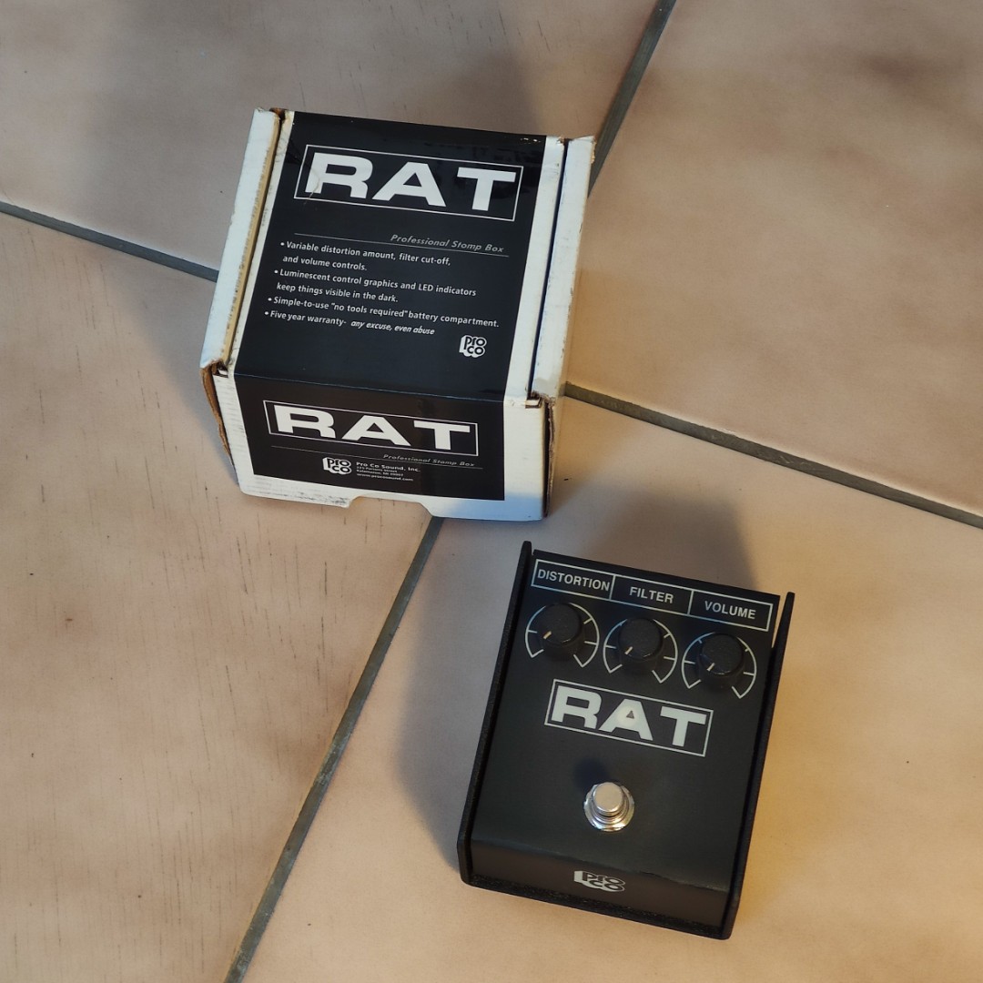 經典老鼠泛用Proco Rat 2 distortion fuzz boost bass guitar effect pedal fx  吉他貝斯破音失真效果器 overdrive