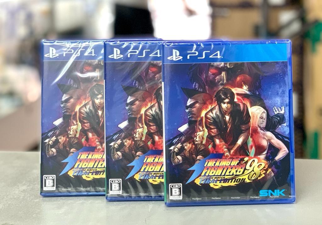 PS4 THE KING OF FIGHTERS '98 ULTIMATE MATCH FINAL EDITION 拳皇'98  終極對決終極版本(日版日文), 興趣及遊戲, 玩具 遊戲類- Carousell