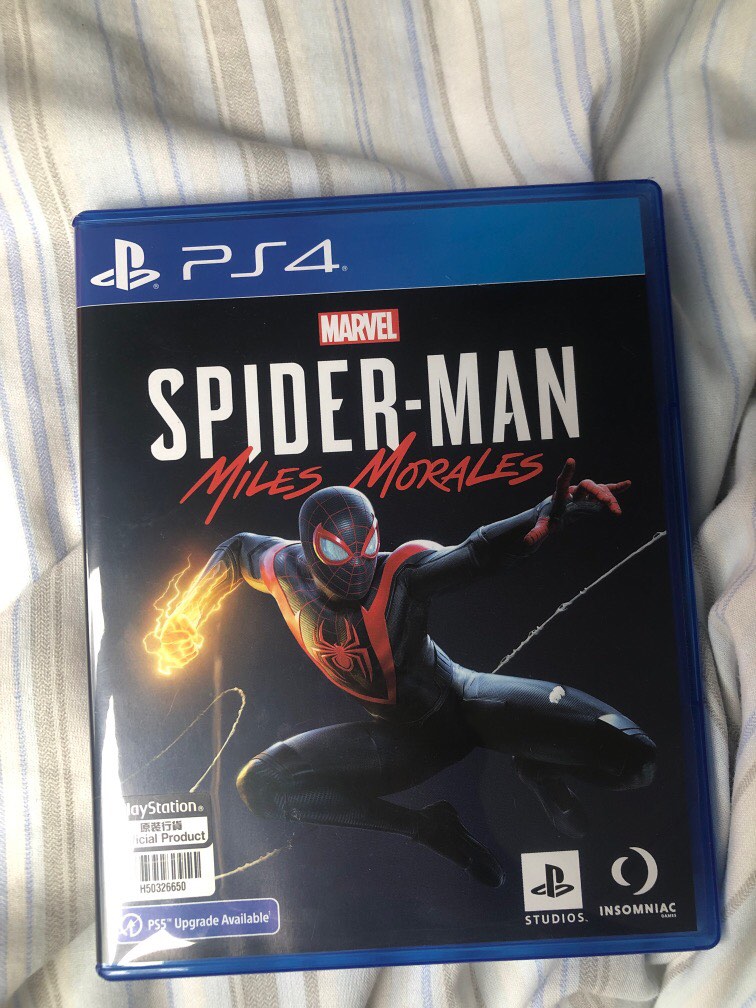 PS5+Ps4 MILES MORALES DISC, Video Gaming, Video Games, PlayStation on