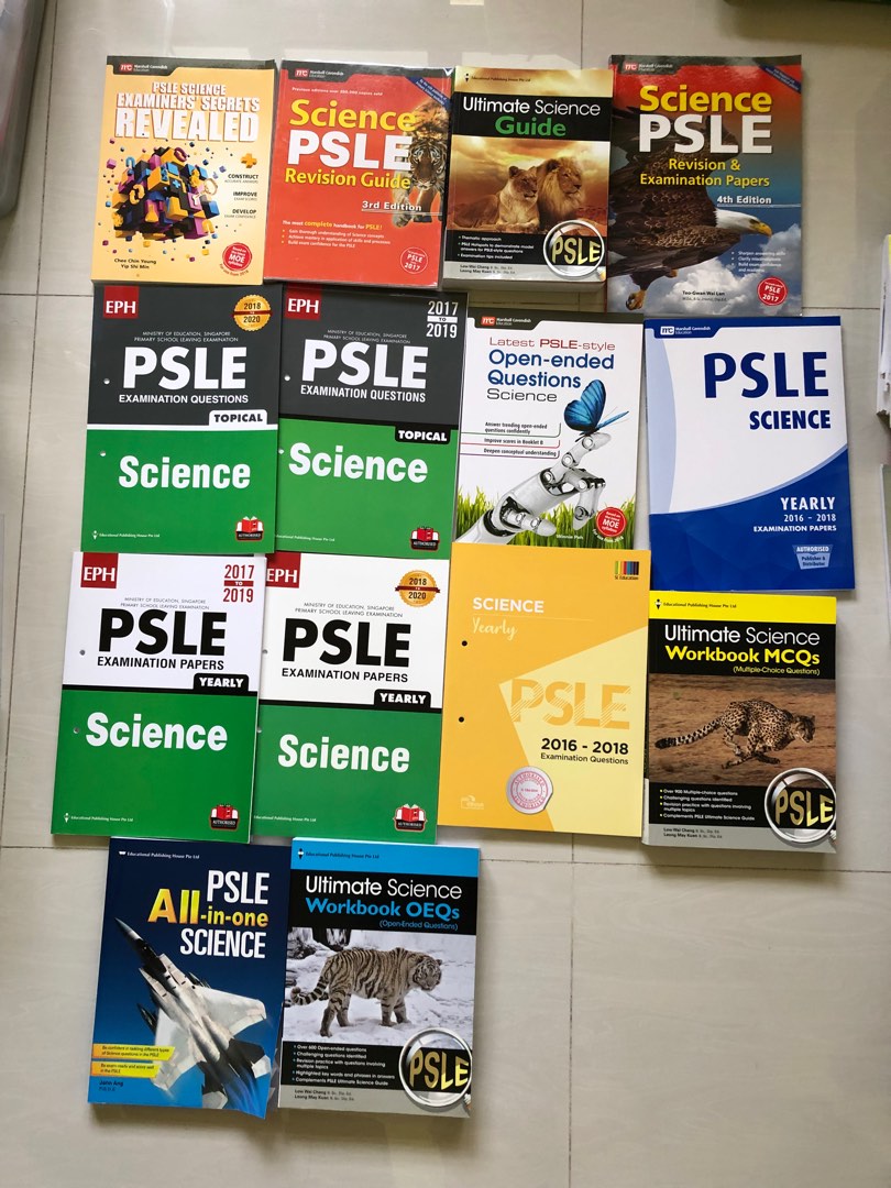 PSLE Science, Hobbies & Toys, Books & Magazines, Assessment Books on