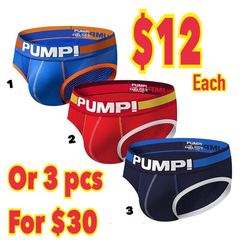 PUMP UNDERWEAR, Men's Fashion, Bottoms, New Underwear on Carousell