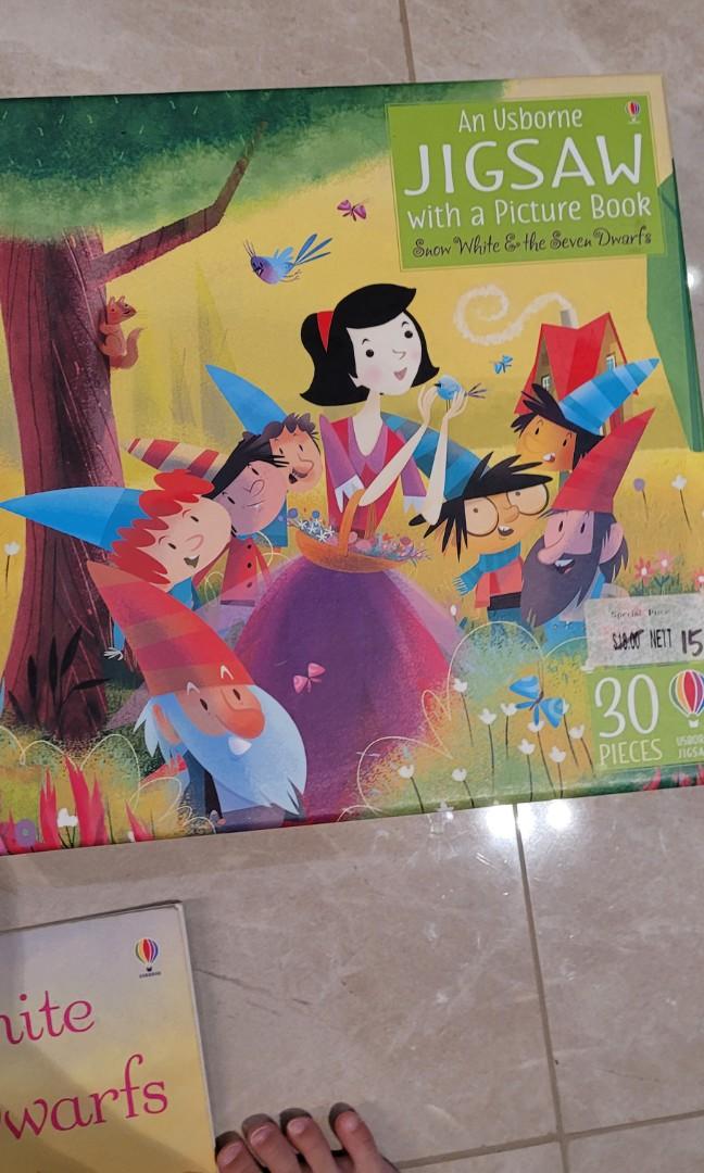 Puzzle story book - snow white, Hobbies & Toys, Books & Magazines ...