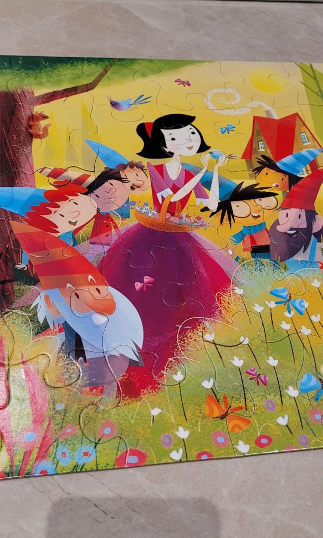 Puzzle story book - snow white, Hobbies & Toys, Books & Magazines ...