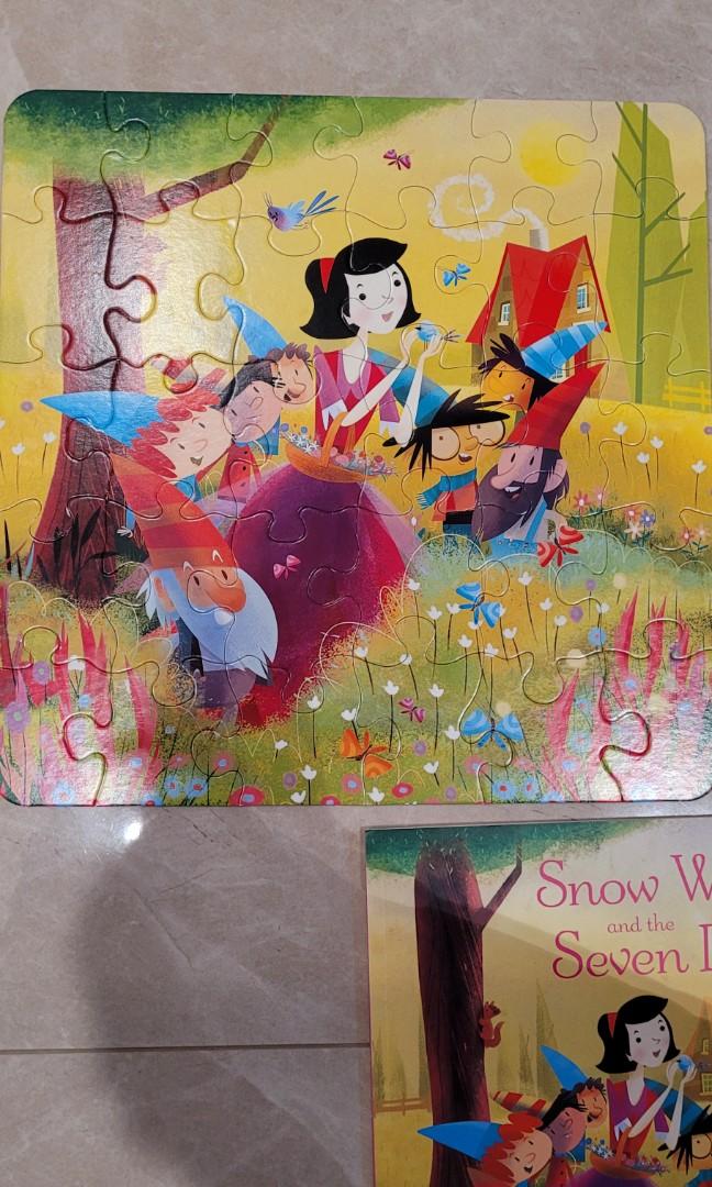 Puzzle story book - snow white, Hobbies & Toys, Books & Magazines ...