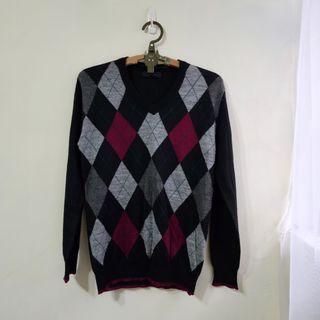 Rageblue 菱格針織衫 日本 古著 vintage