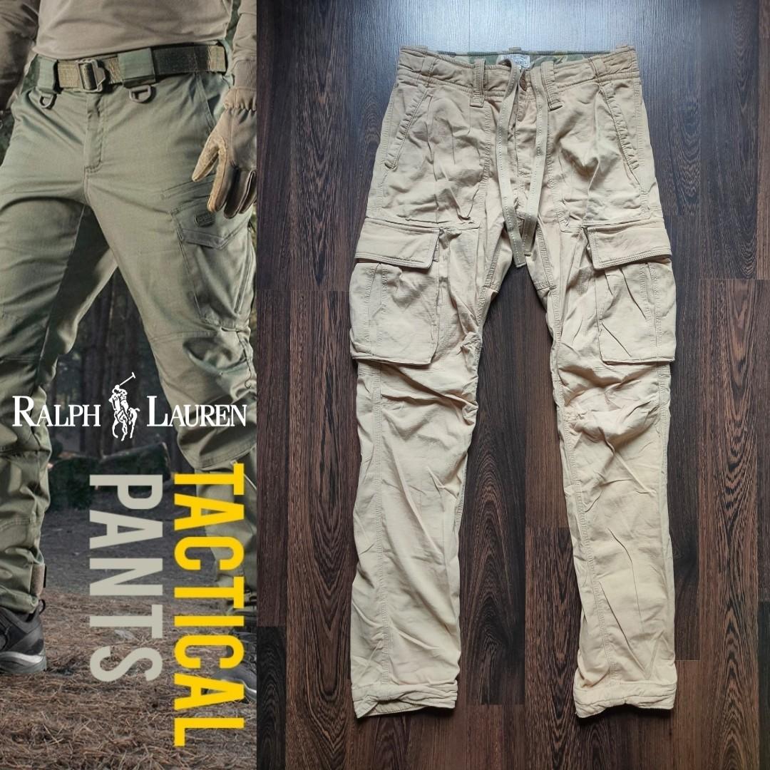 RARE POLO RALPH LAUREN RL TACTICAL | 6 Pocket Cargo Pants, Men's Fashion,  Activewear on Carousell