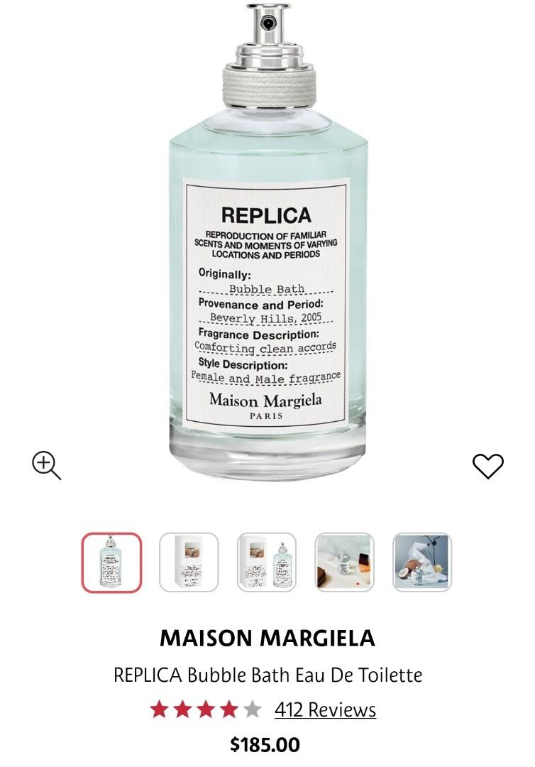 Replica perfume bubble bath shop