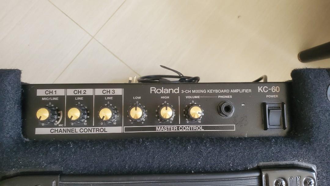Roland Kc-60 3-channel 40-watt For Sale Roland KC-60 3