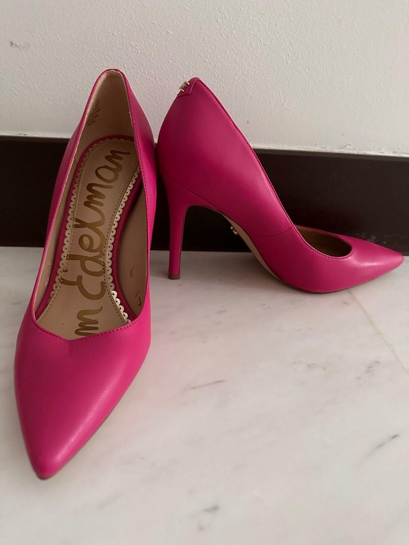 Sam Edelman s Hazel Pointy Toe Barbie Pink Pumps