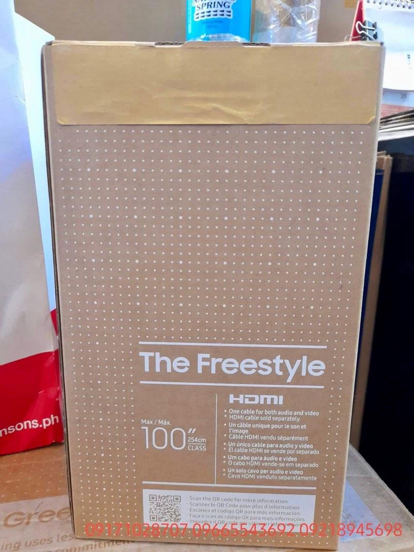 Samsung Freestyle Projectors (Category: Projectors) located in Manila. Submitted by almnantnr (Listing ID 1193470610, Image 3). Description: Note: For Cash Payment Only For Sale! We Have Physical Stores. Note: Cash ONLY! Or COD (charges may applied) Samsung Freestyle Projector LSP3BLAXXP SRP 54,990 Sale Price 39,950 Quick Specs Resolution ✅1920 x 1080 Light Source Type ✅LED Light Source Life ✅20000hrs Throw Ratio ✅1.2 Screen Size ✅30~100’ Project