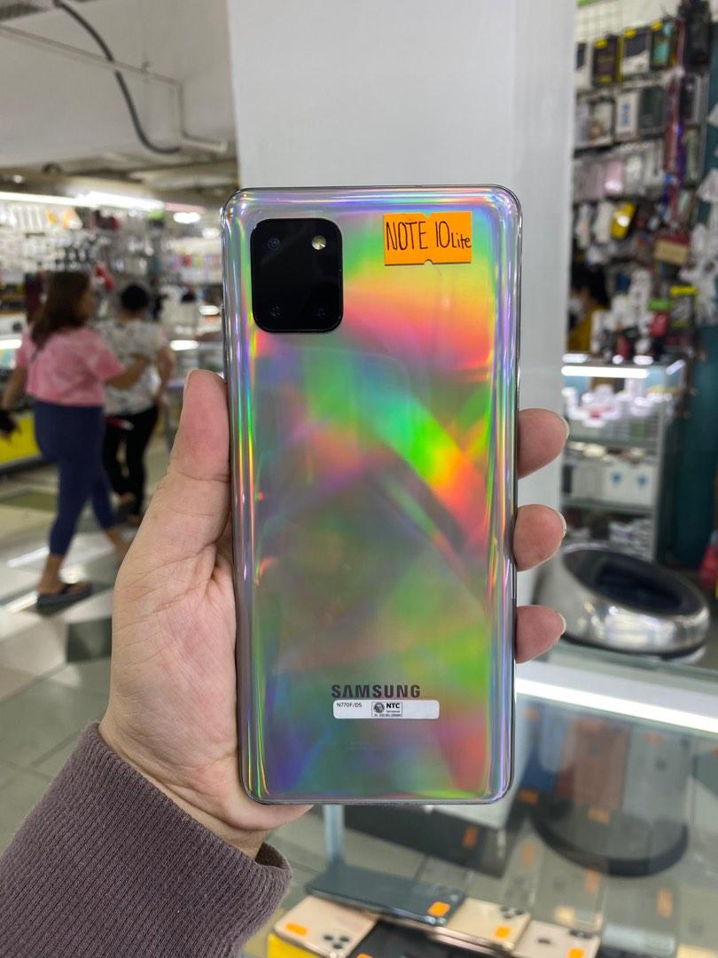 SAMSUNG NOTE 10 LITE 8/128 DUALSIM OPENLINE NTC APPROVED (Category: Samsung) located in Pasig City. Submitted by fairgadgetshop (Listing ID 1193473026, Image 1). Description: OPEN FOR SALE, SWAPPING OR TRADE-IN & BUYING. (RFS: BUY & SELL) Selling Preloved: SAMSUNG NOTE 10 LITE 8/128 OPENLINE DUALSIM NTC APPROVED NO ISSUE ✔️100% Original secondhand ✔️Openline ✔️Not Refurbished ✔️No hidden account ✔️No hidden issue ✔️No history of repair ✔️Test all