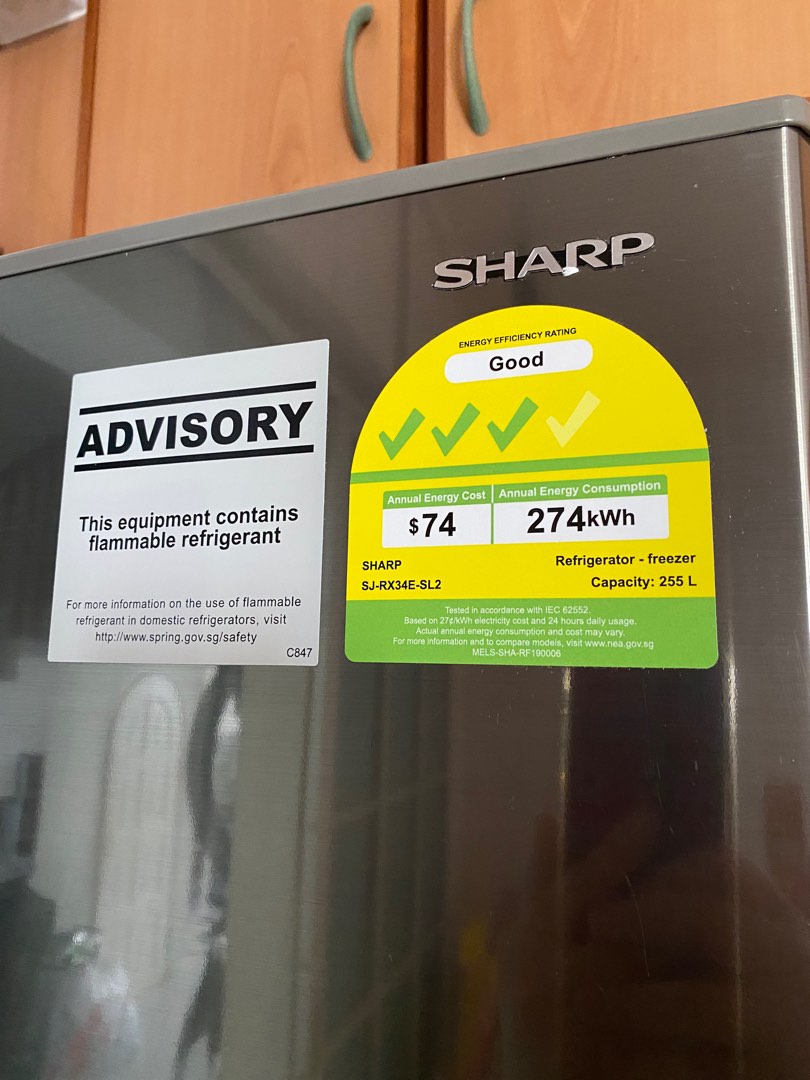 Sharp Refrigerator, TV & Home Appliances, Kitchen Appliances