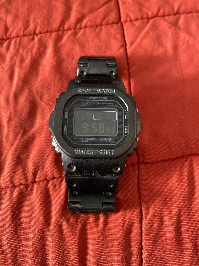 Sanda discount digital watch