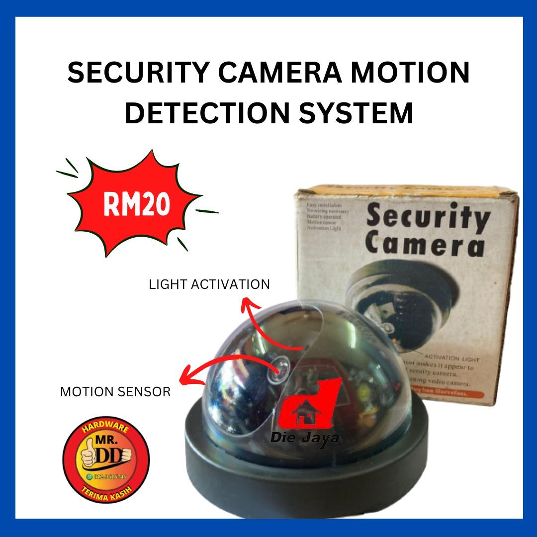 SECURITY CAMERA MOTION DETECTION SYSTEM/KAMERA KESELAMATAN KESAN PERGERAKAN, Furniture & Home ...