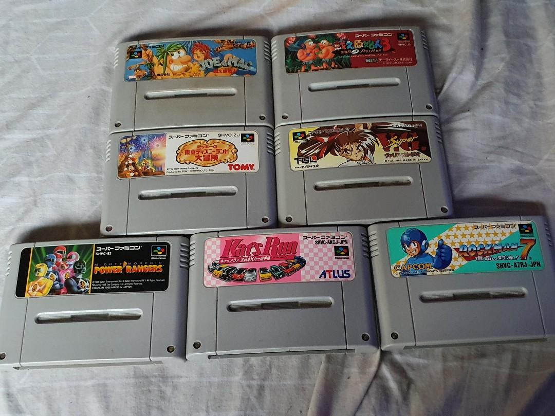 SFC SNES games Super Famicom Games, Video Gaming, Video Games, Nintendo on  Carousell