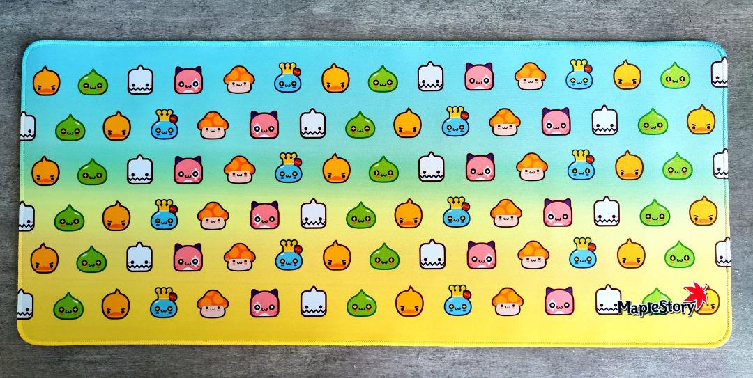 [SG Seller] Gaming Keyboard Mouse Pad Maplestory MapleSEA