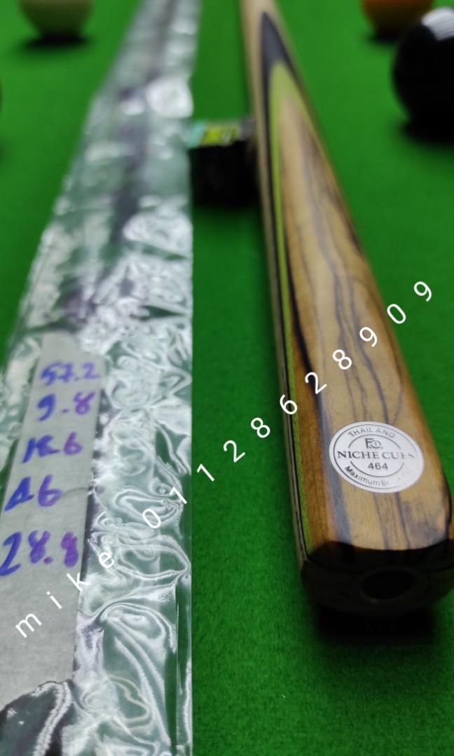 Snooker Cue NICHE MAXIMUM 147 FULL SHAFT 1piece 464 MADE IN THAILAND
